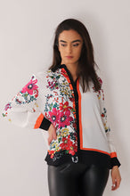 Load image into Gallery viewer, 23020 flower printed top