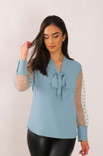 Load image into Gallery viewer, 21720 Bow neck blouse