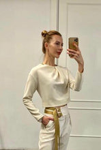 Load image into Gallery viewer, 31120 White Long Sleeves Top