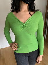 Load image into Gallery viewer, Light Green Knitted Top